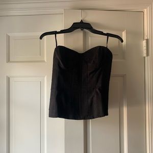 French Connection black bustier